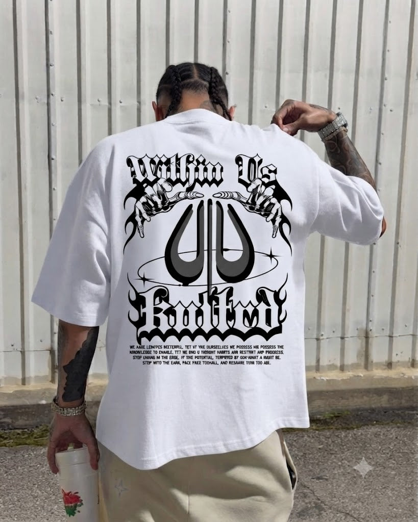 THE KULTRD: Oversized Cotton Men's T-shirt