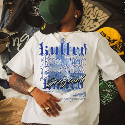 THE KULTRD: Oversized  Men cotton t-shirt