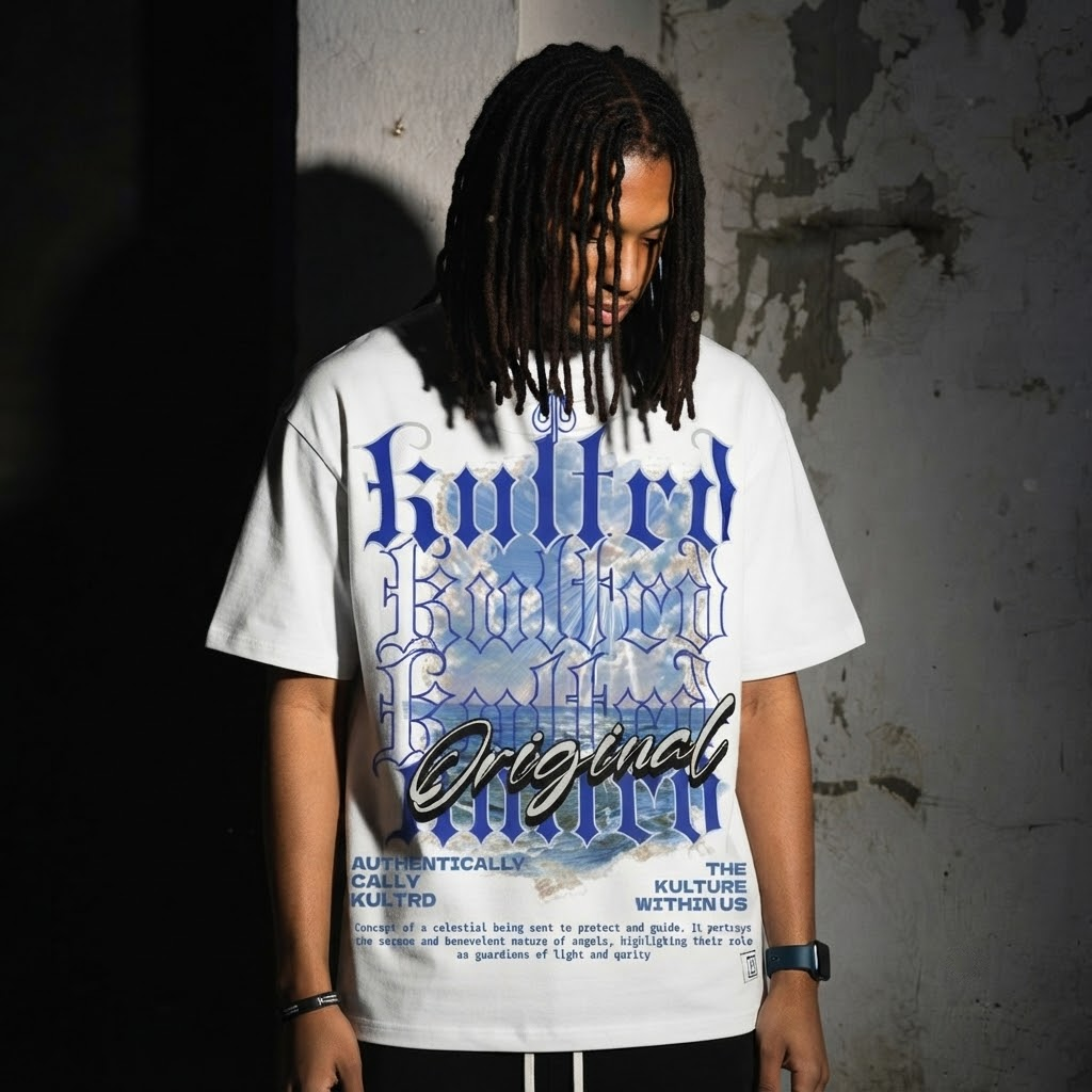 THE KULTRD: Oversized  Men cotton t-shirt