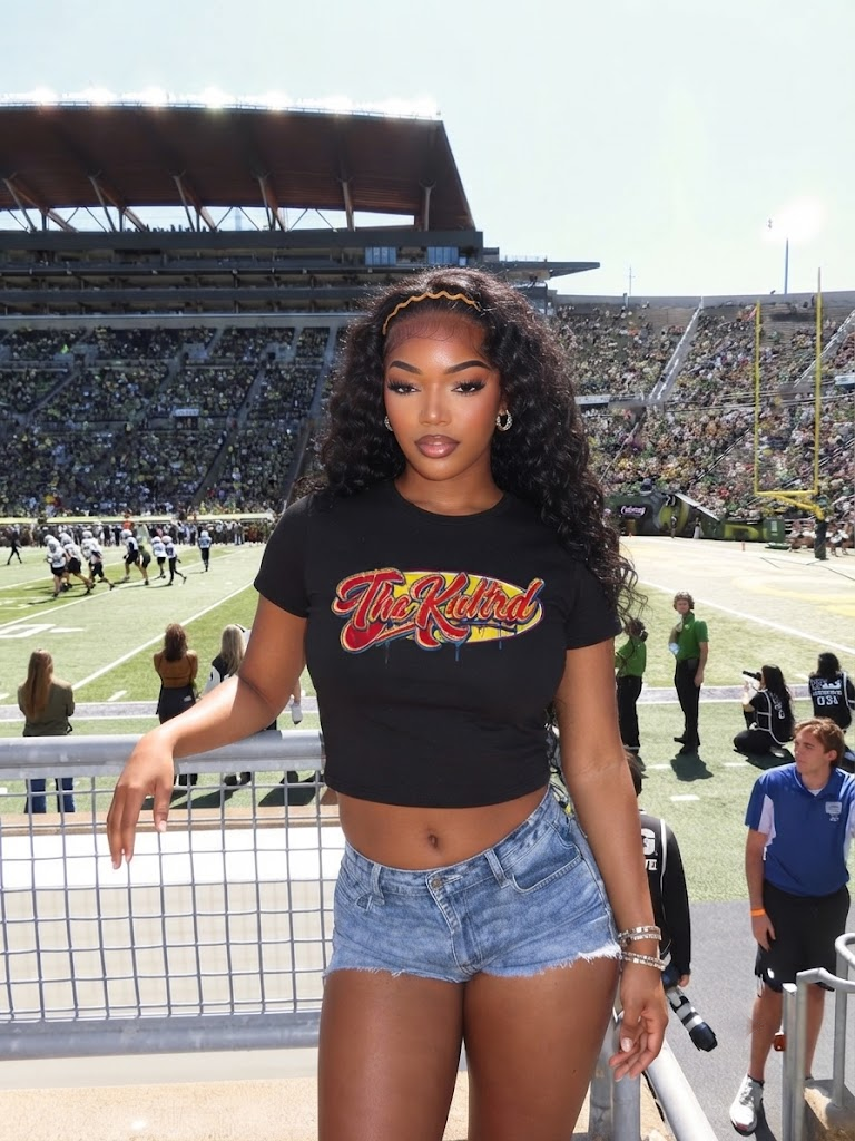 THE KULTRD: Iconic Women's Crop Top Tee