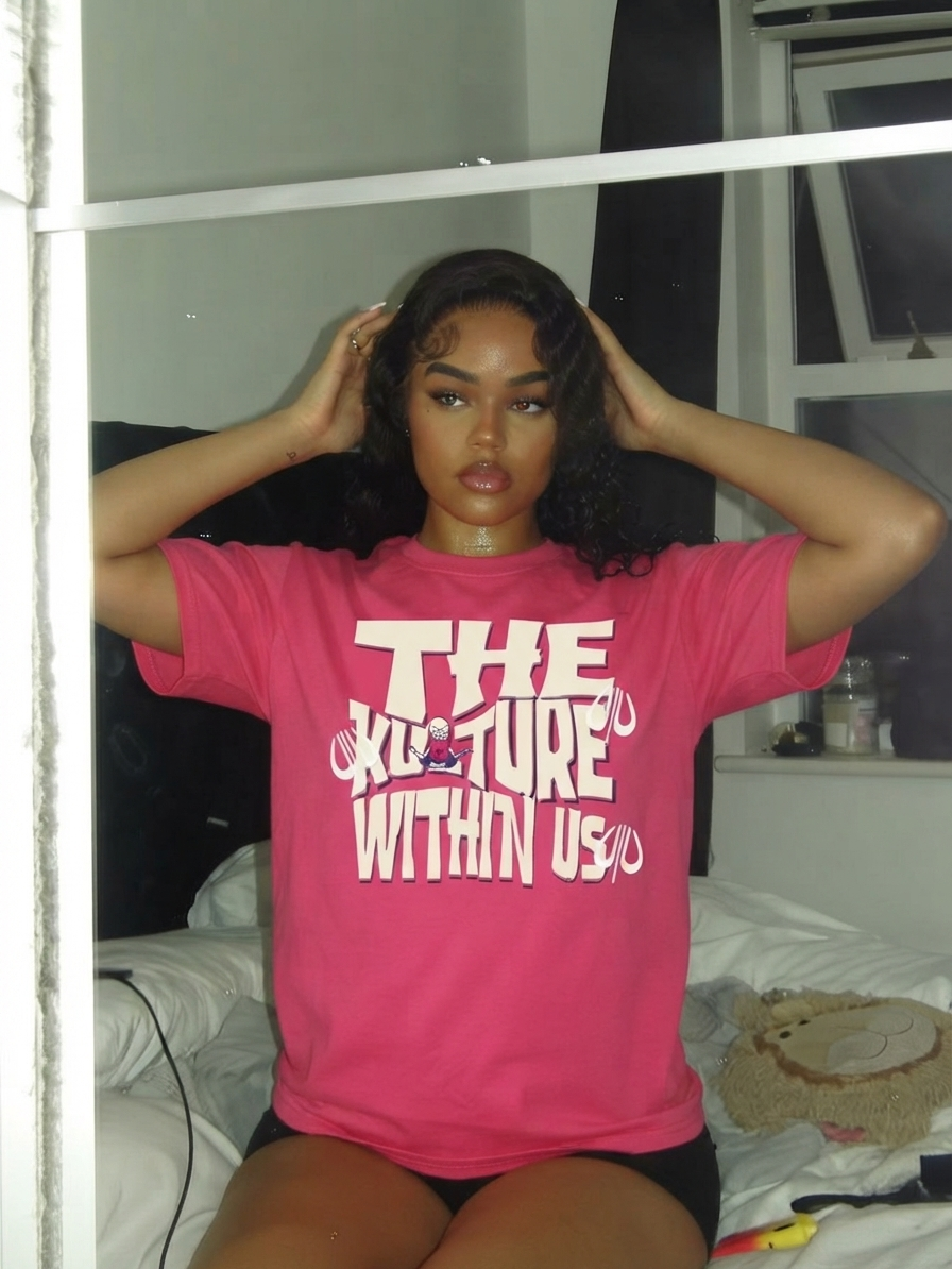 THE KULTRD: Hot Pink Graphic Women's classic tee