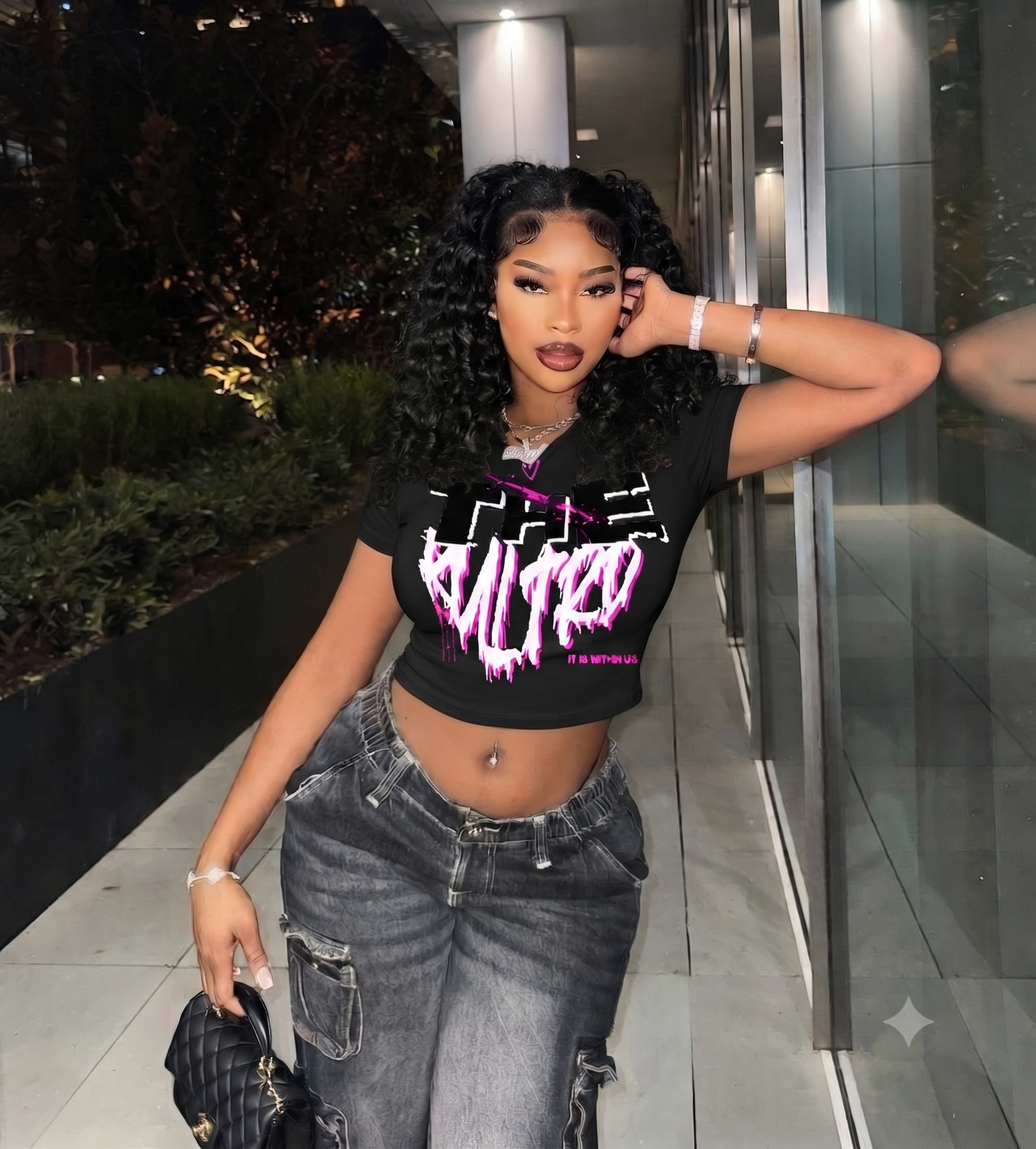 THE KULTRD Women’s crop top