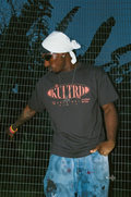 Unisex Garment Dyed Kultrd T-Shirt. Man and Woman