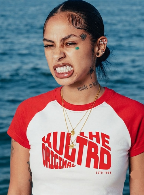 THE KULTRD: Women’s micro rib raglan baby tee