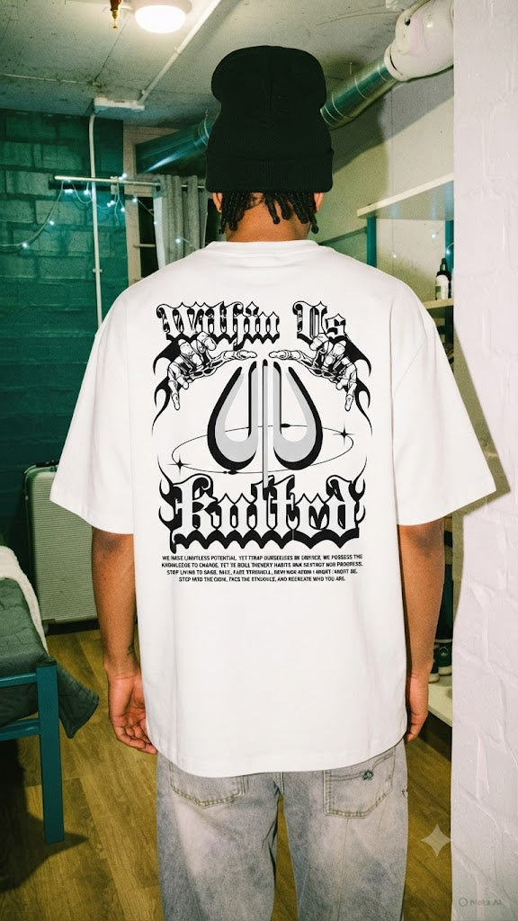 THE KULTRD: Oversized Cotton Men's T-shirt